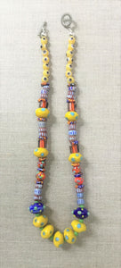Necklace with Yellow Beads